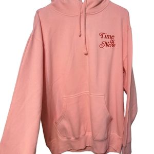 Rue 21 NWT Peach colored unisex hoodie Size Large